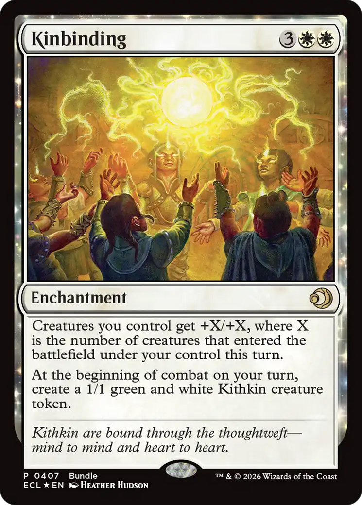 Kinbinding (Bundle) [Lorwyn Eclipsed Promos] | Exor Games Bridgewater