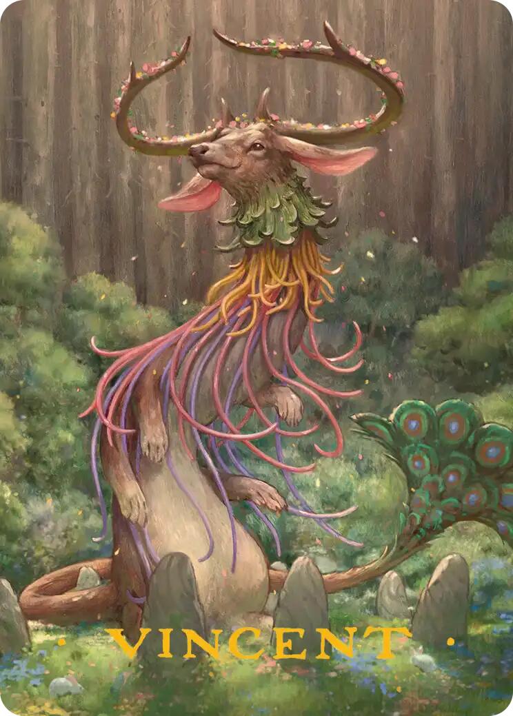 Jubilation Art Card (Gold-Stamped Signature) [Lorwyn Eclipsed Art Series] | Exor Games Bridgewater