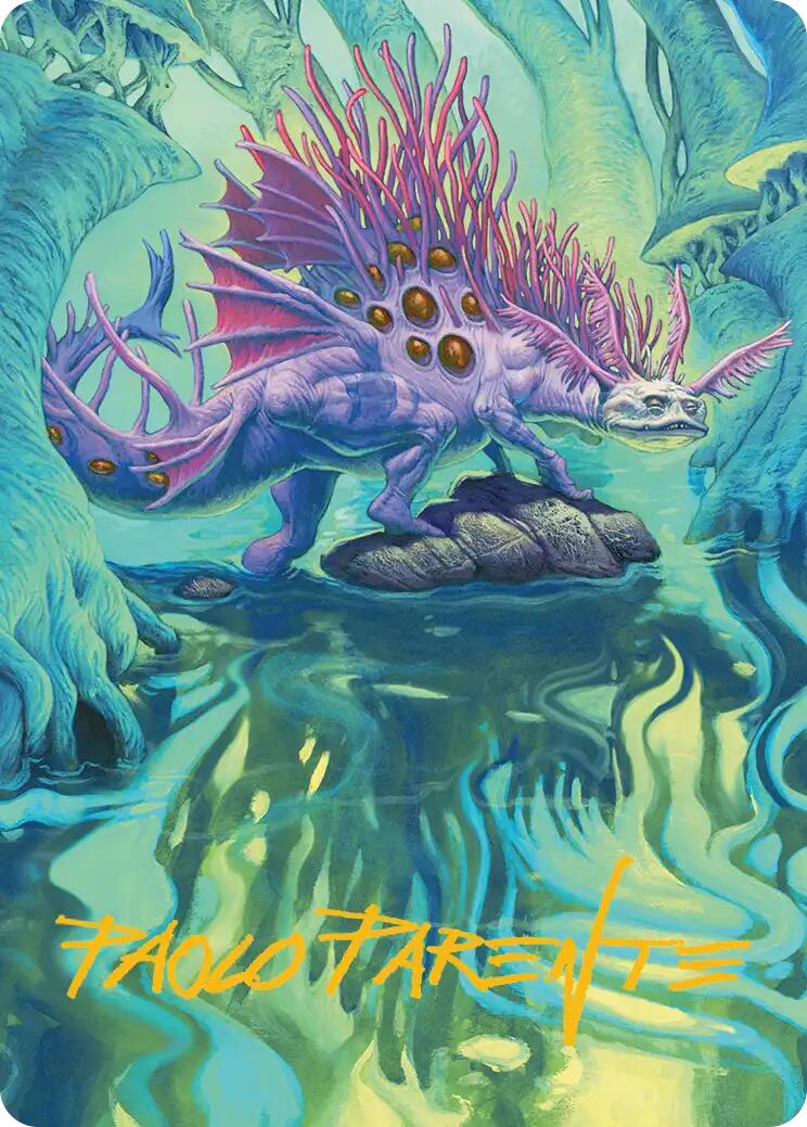 Wistfulness Art Card (Gold-Stamped Signature) [Lorwyn Eclipsed Art Series] | Exor Games Bridgewater