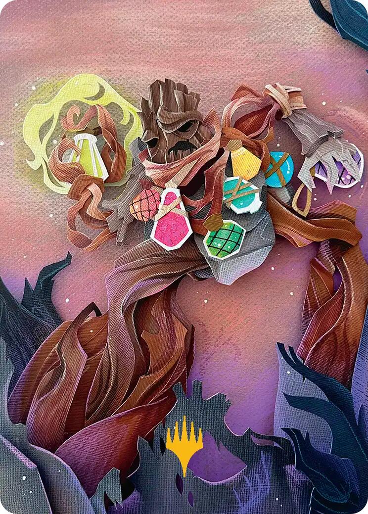 Painter's Servant Art Card (Gold-Stamped Planeswalker Symbol) [Lorwyn Eclipsed Art Series] | Exor Games Bridgewater