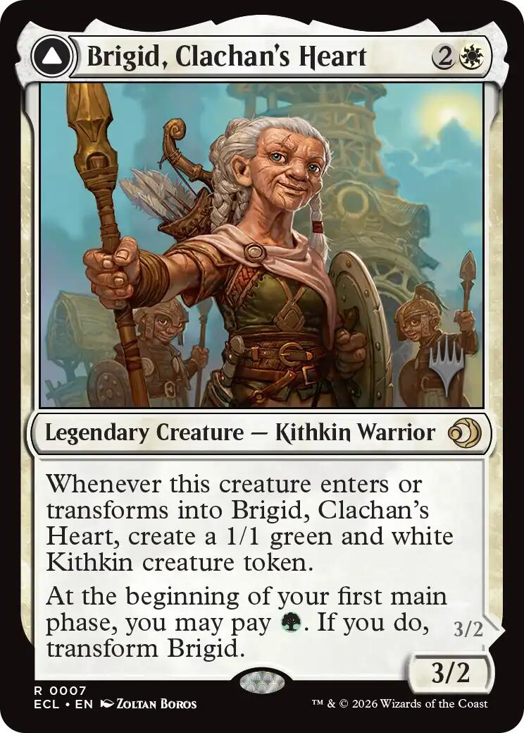 Brigid, Clachan's Heart [Lorwyn Eclipsed Promos] | Exor Games Bridgewater