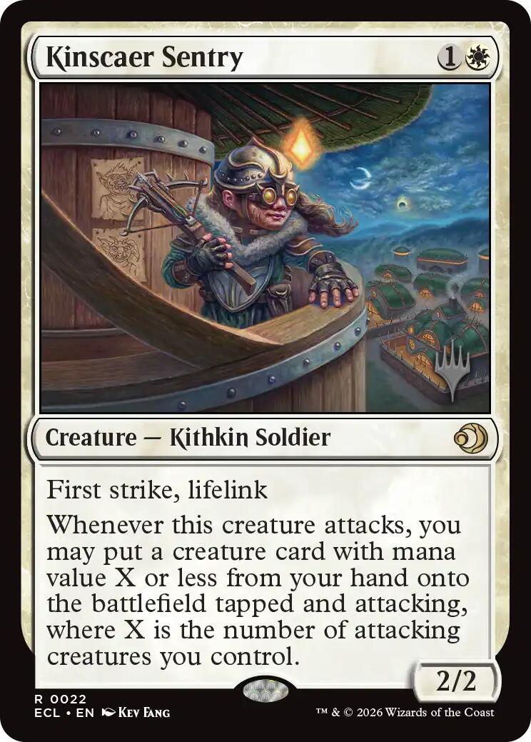 Kinscaer Sentry [Lorwyn Eclipsed Promos] | Exor Games Bridgewater
