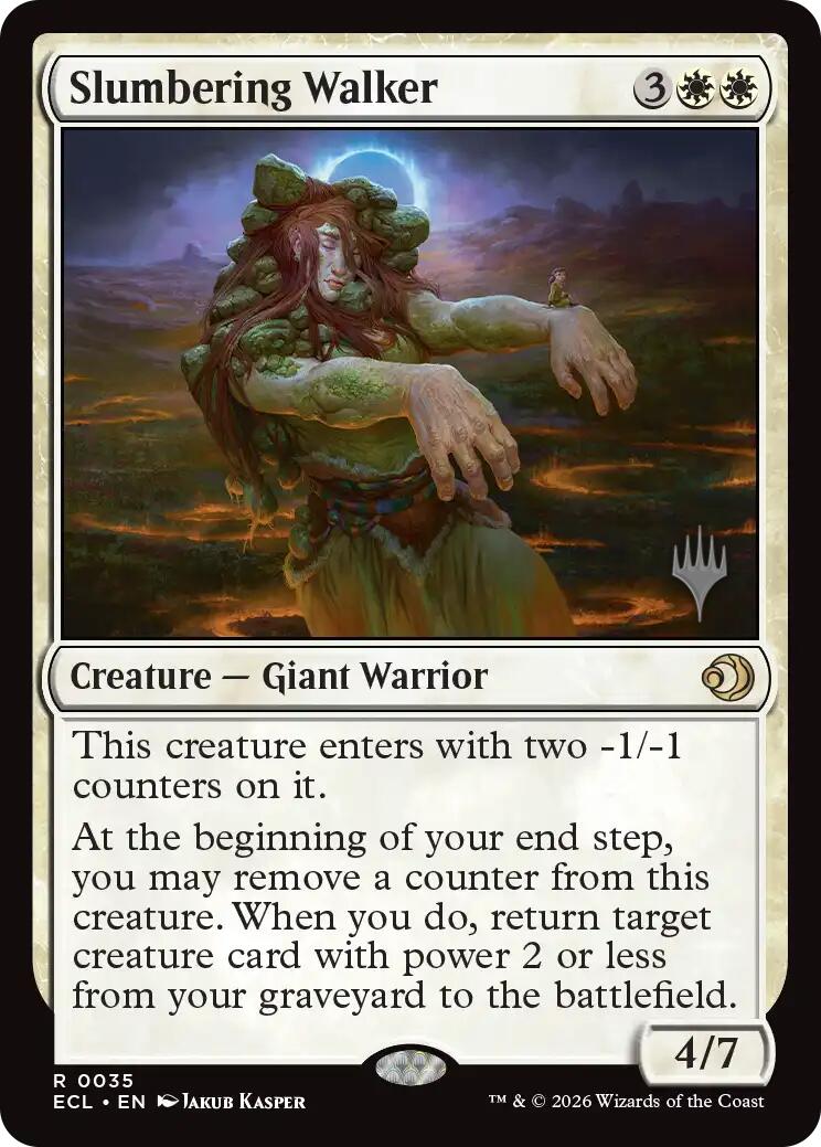 Slumbering Walker [Lorwyn Eclipsed Promos] | Exor Games Bridgewater