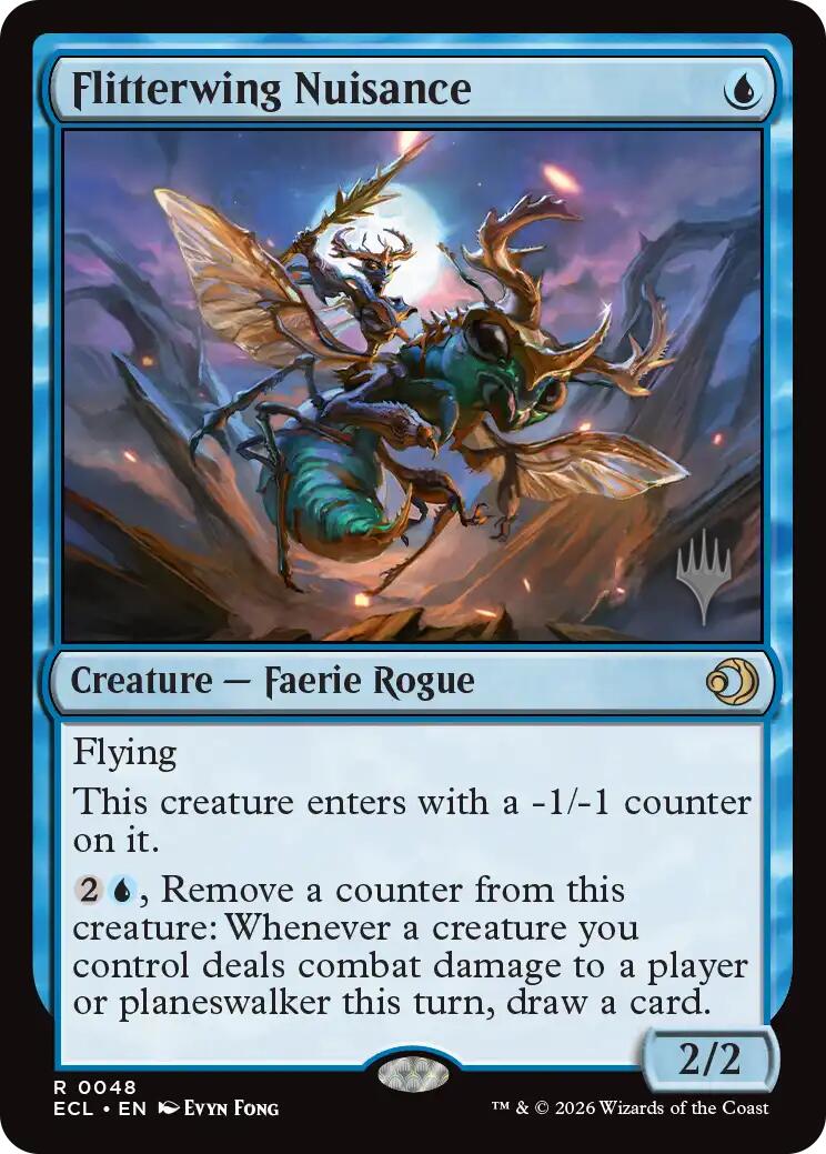 Flitterwing Nuisance [Lorwyn Eclipsed Promos] | Exor Games Bridgewater
