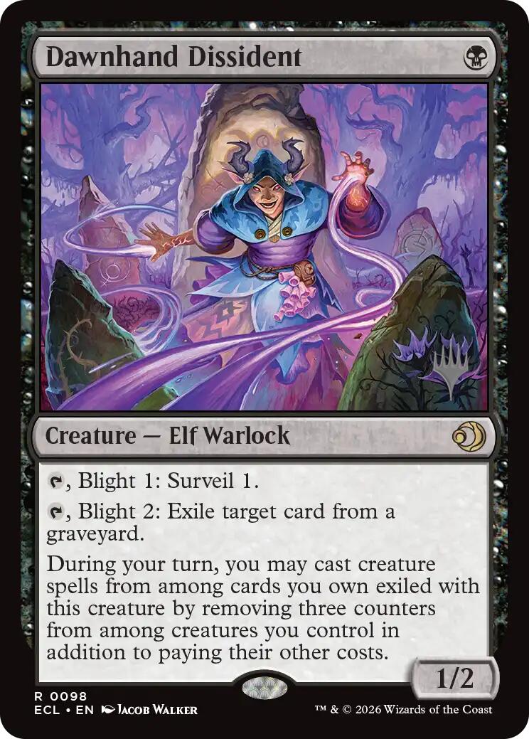 Dawnhand Dissident [Lorwyn Eclipsed Promos] | Exor Games Bridgewater
