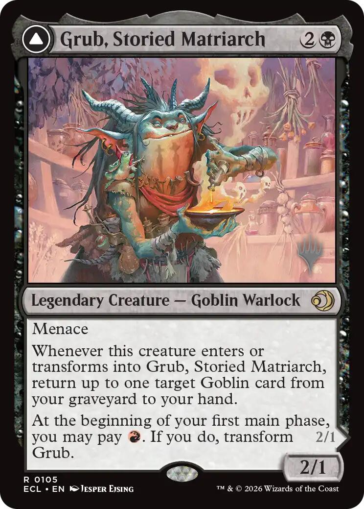 Grub, Storied Matriarch [Lorwyn Eclipsed Promos] | Exor Games Bridgewater