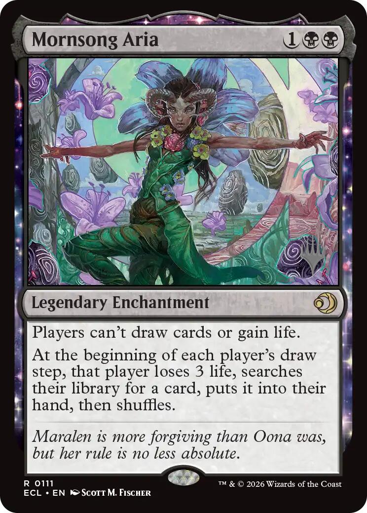 Mornsong Aria [Lorwyn Eclipsed Promos] | Exor Games Bridgewater