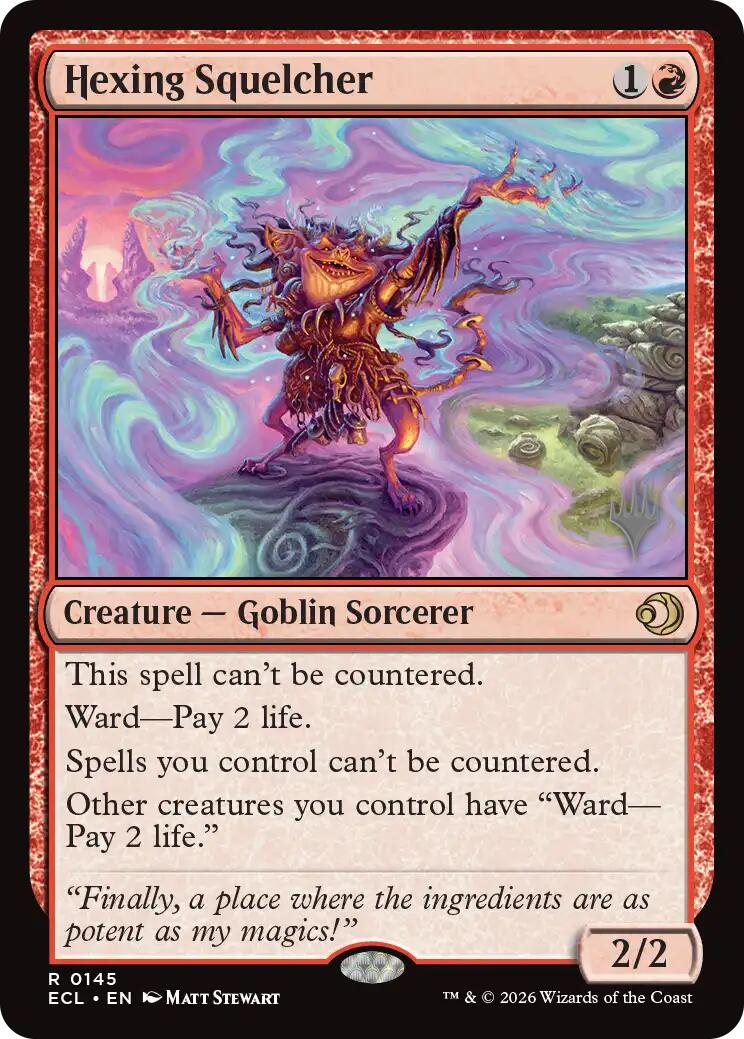 Hexing Squelcher [Lorwyn Eclipsed Promos] | Exor Games Bridgewater