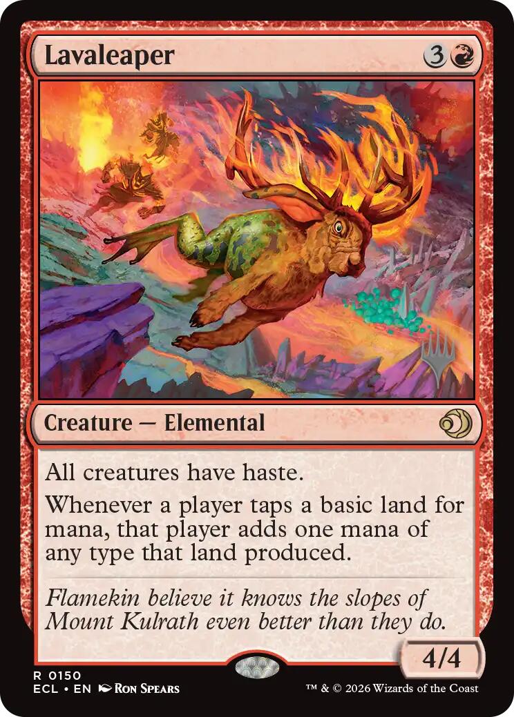 Lavaleaper [Lorwyn Eclipsed Promos] | Exor Games Bridgewater