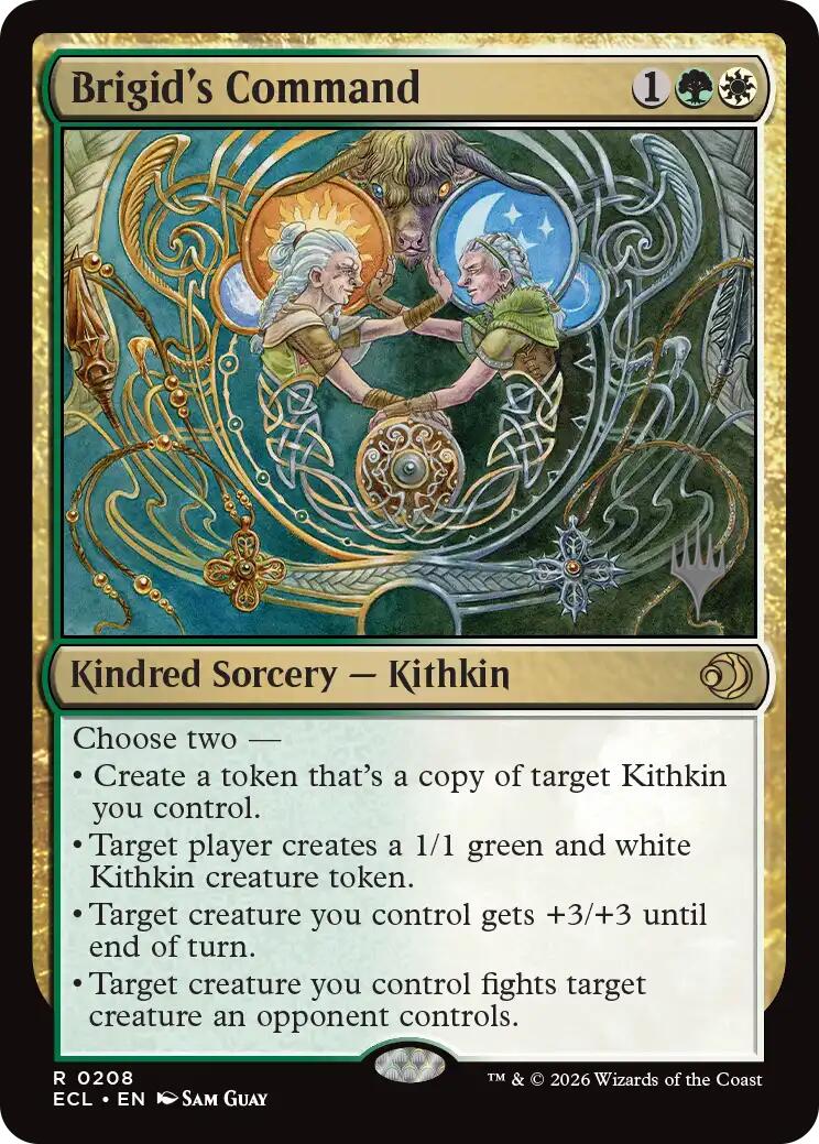 Brigid's Command [Lorwyn Eclipsed Promos] | Exor Games Bridgewater