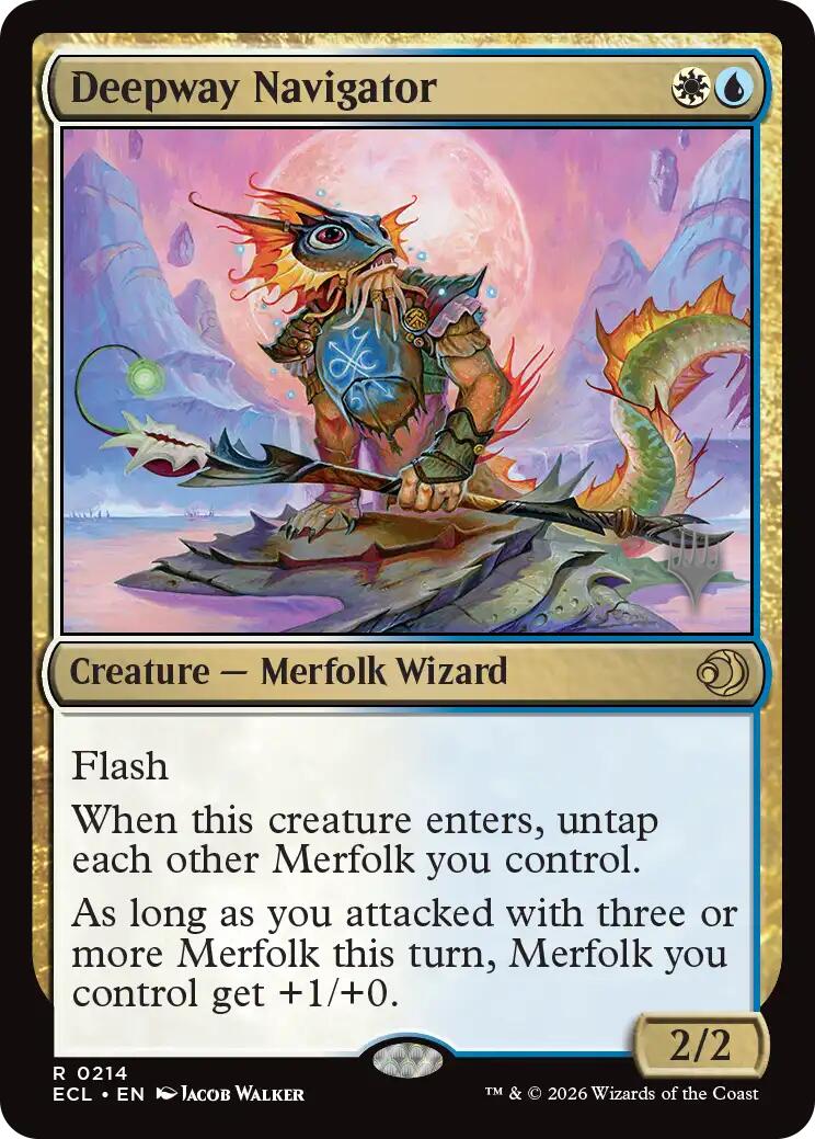Deepway Navigator [Lorwyn Eclipsed Promos] | Exor Games Bridgewater