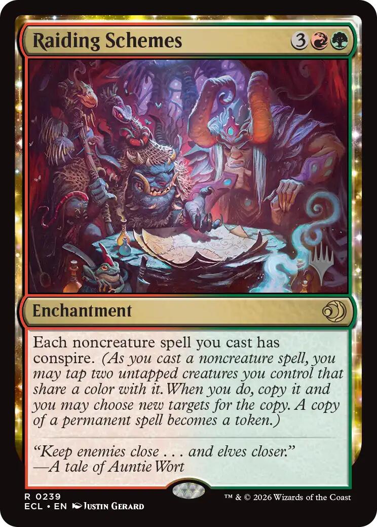Raiding Schemes [Lorwyn Eclipsed Promos] | Exor Games Bridgewater