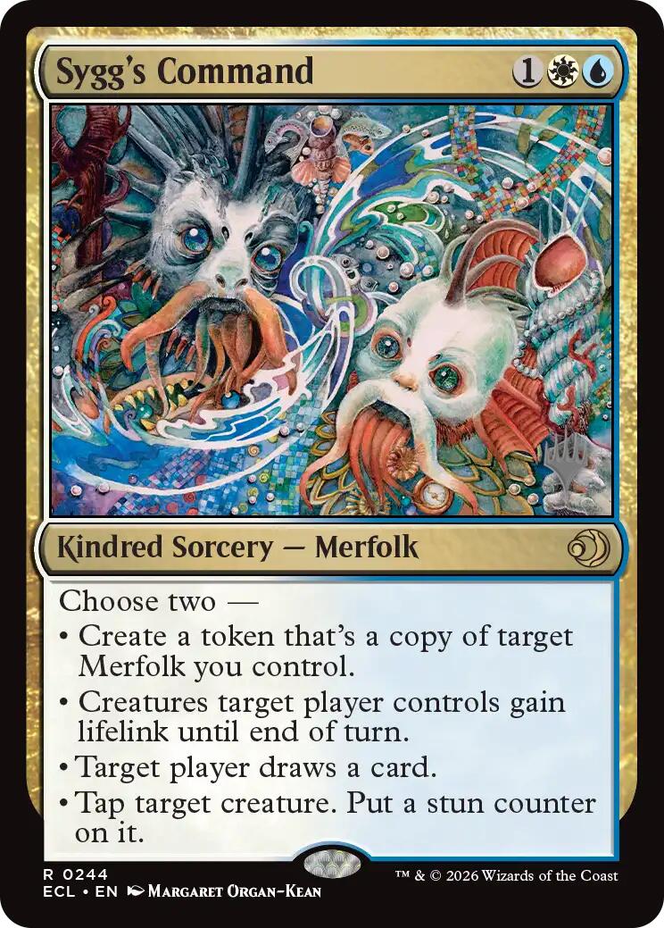 Sygg's Command [Lorwyn Eclipsed Promos] | Exor Games Bridgewater