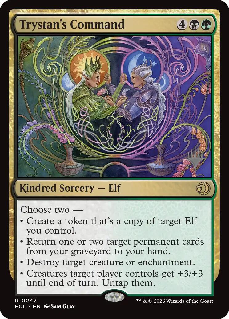 Trystan's Command [Lorwyn Eclipsed Promos] | Exor Games Bridgewater