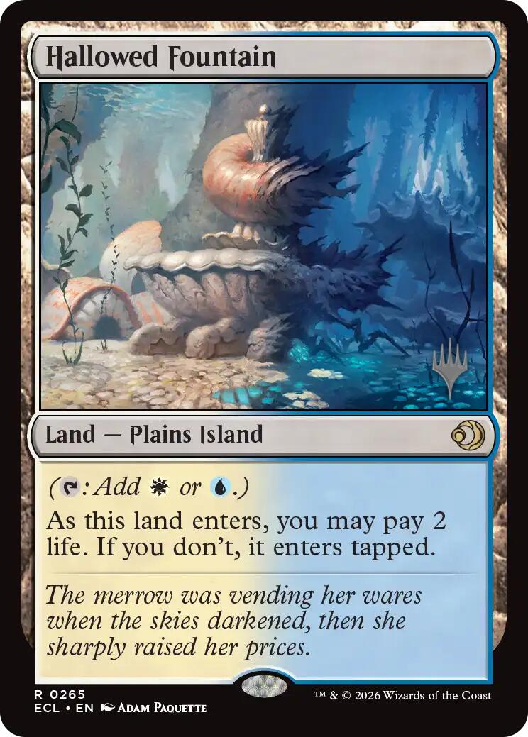 Hallowed Fountain [Lorwyn Eclipsed Promos] | Exor Games Bridgewater