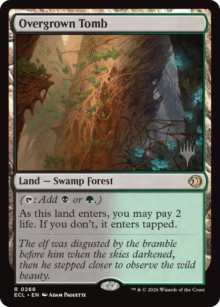 Overgrown Tomb [Lorwyn Eclipsed Promos] | Exor Games Bridgewater