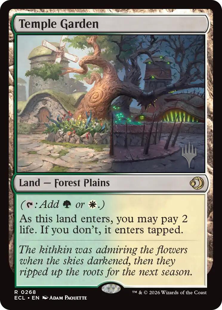 Temple Garden [Lorwyn Eclipsed Promos] | Exor Games Bridgewater