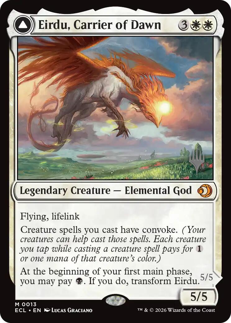 Eirdu, Carrier of Dawn [Lorwyn Eclipsed Promos] | Exor Games Bridgewater