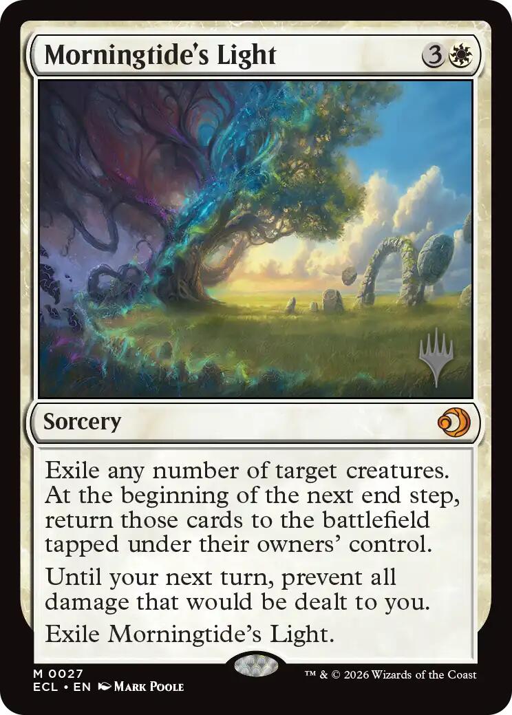 Morningtide's Light [Lorwyn Eclipsed Promos] | Exor Games Bridgewater