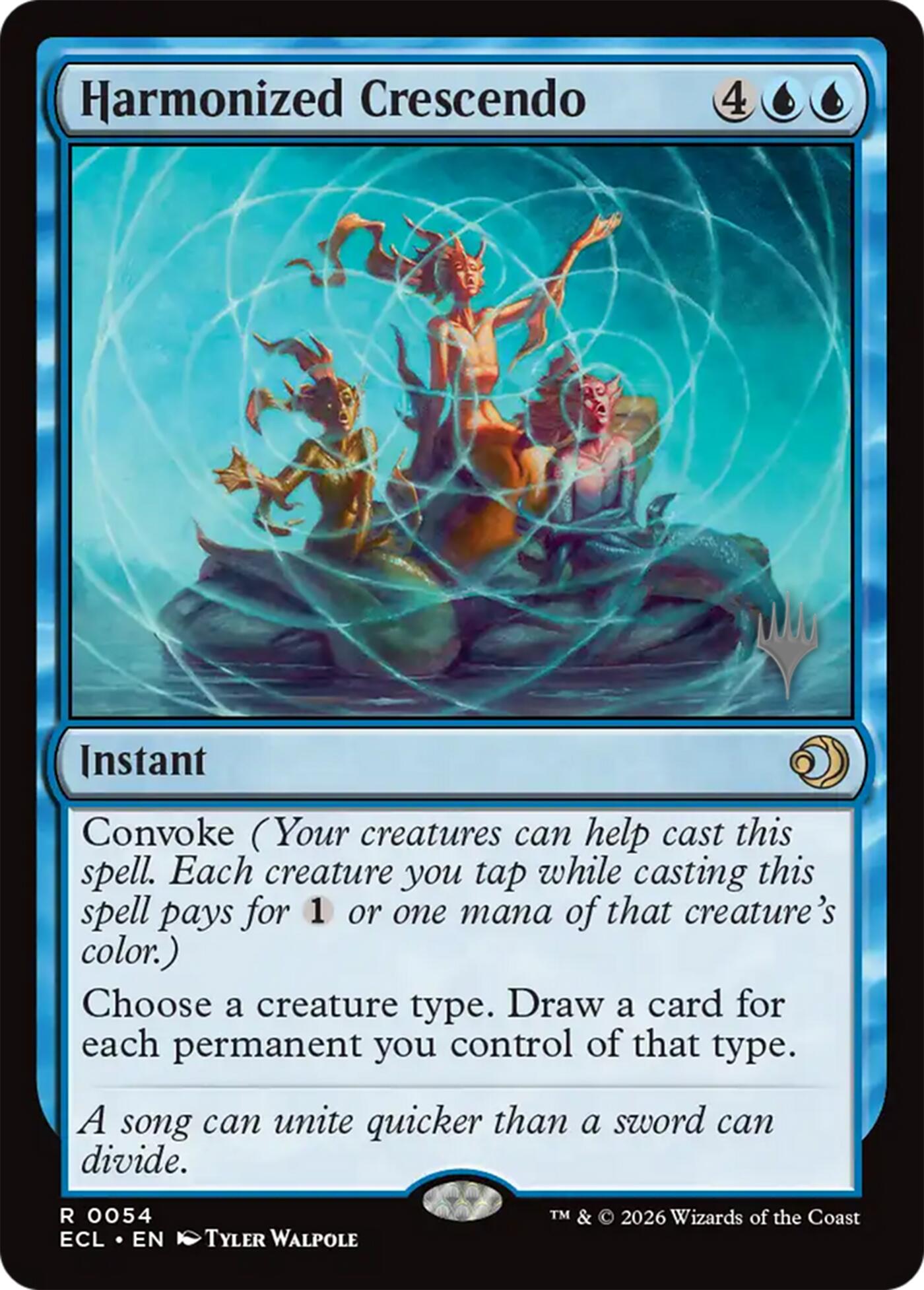 Harmonized Crescendo [Lorwyn Eclipsed Promos] | Exor Games Bridgewater