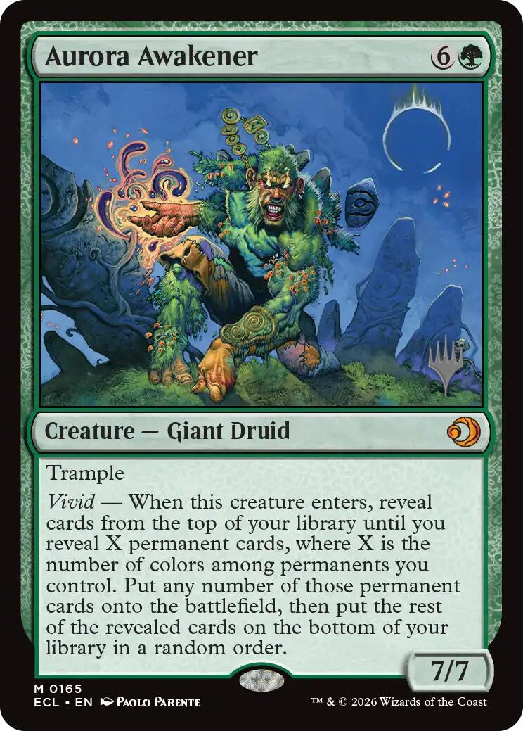 Aurora Awakener [Lorwyn Eclipsed Promos] | Exor Games Bridgewater