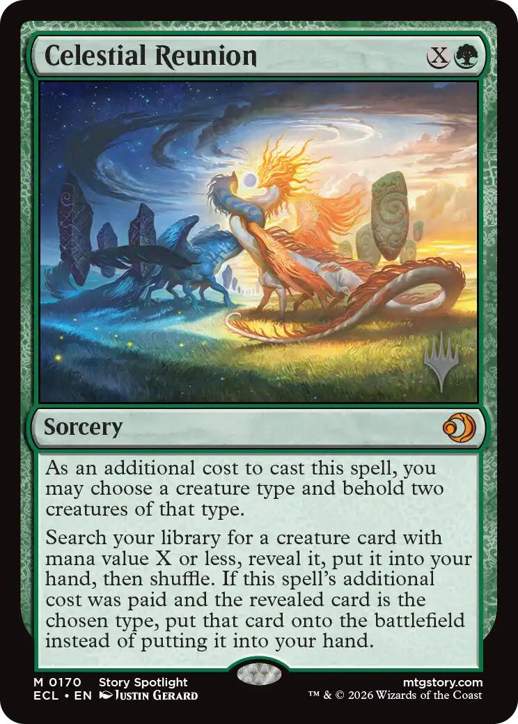 Celestial Reunion [Lorwyn Eclipsed Promos] | Exor Games Bridgewater