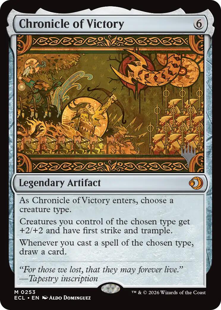 Chronicle of Victory [Lorwyn Eclipsed Promos] | Exor Games Bridgewater