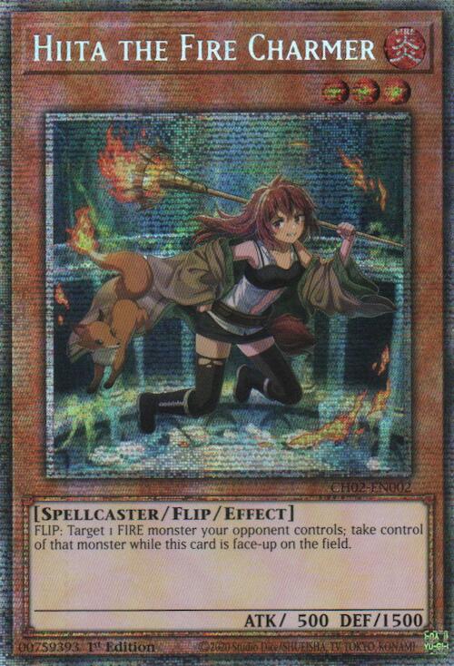 Hiita the Fire Charmer (Starlight Rare) [CH02-EN002] Starlight Rare | Exor Games Bridgewater