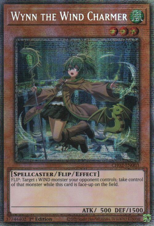 Wynn the Wind Charmer (Starlight Rare) [CH02-EN003] Starlight Rare | Exor Games Bridgewater