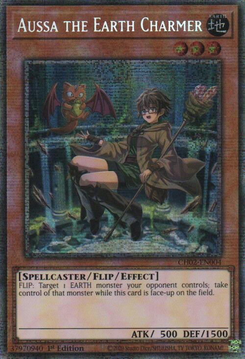 Aussa the Earth Charmer (Starlight Rare) [CH02-EN004] Starlight Rare | Exor Games Bridgewater