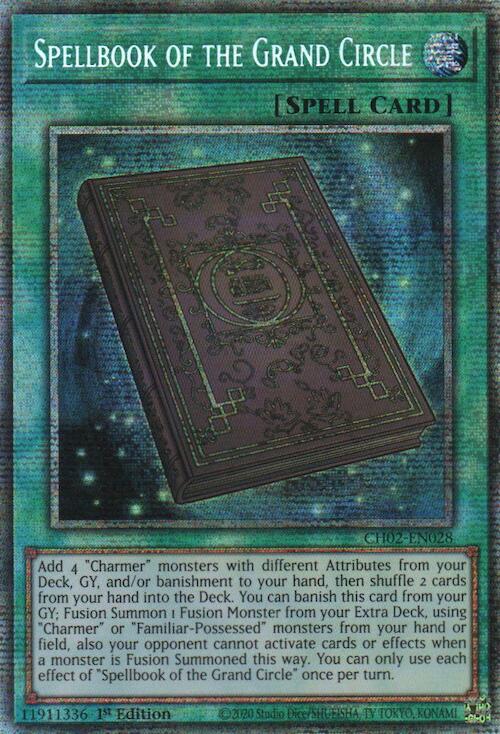 Spellbook of the Grand Circle (Starlight Rare) [CH02-EN028] Starlight Rare | Exor Games Bridgewater