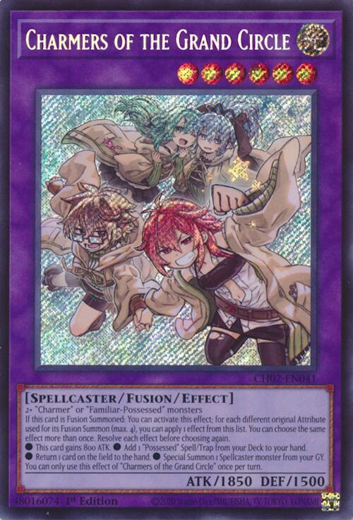Charmers of the Grand Circle [CH02-EN041] Secret Rare | Exor Games Bridgewater