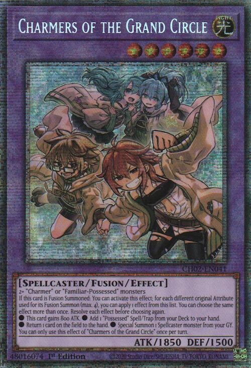 Charmers of the Grand Circle (Starlight Rare) [CH02-EN041] Starlight Rare | Exor Games Bridgewater