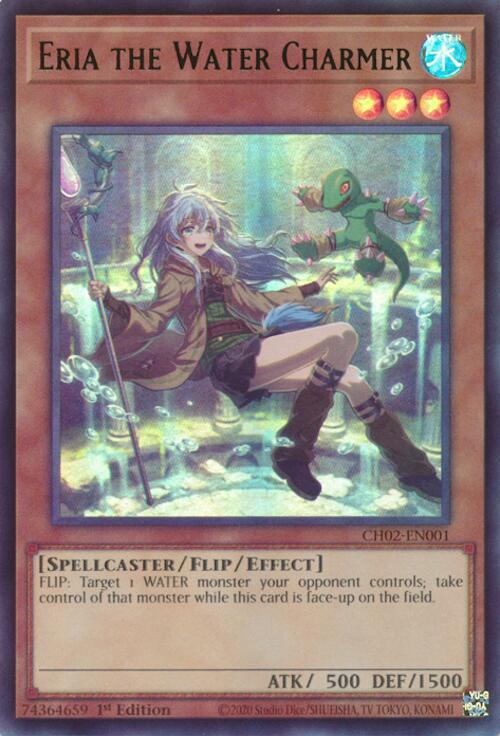 Eria the Water Charmer (Ultra Rare) [CH02-EN001] Ultra Rare | Exor Games Bridgewater