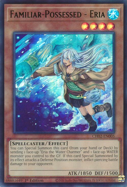 Familiar-Possessed - Eria [CH02-EN005] Ultra Rare | Exor Games Bridgewater