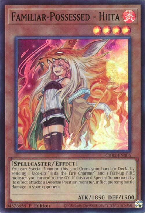 Familiar-Possessed - Hiita [CH02-EN006] Ultra Rare | Exor Games Bridgewater