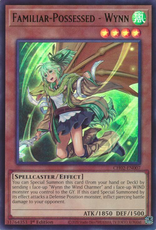 Familiar-Possessed - Wynn [CH02-EN007] Ultra Rare | Exor Games Bridgewater
