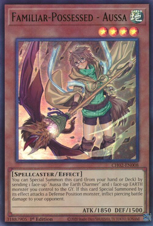 Familiar-Possessed - Aussa [CH02-EN008] Ultra Rare | Exor Games Bridgewater