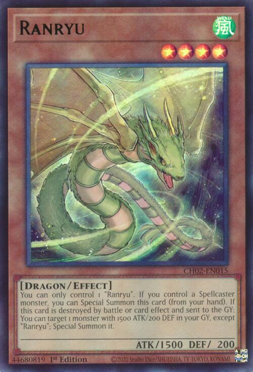 Ranryu [CH02-EN015] Ultra Rare | Exor Games Bridgewater