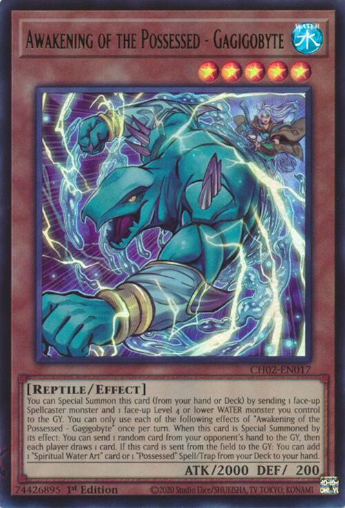Awakening of the Possessed - Gagigobyte [CH02-EN017] Ultra Rare | Exor Games Bridgewater