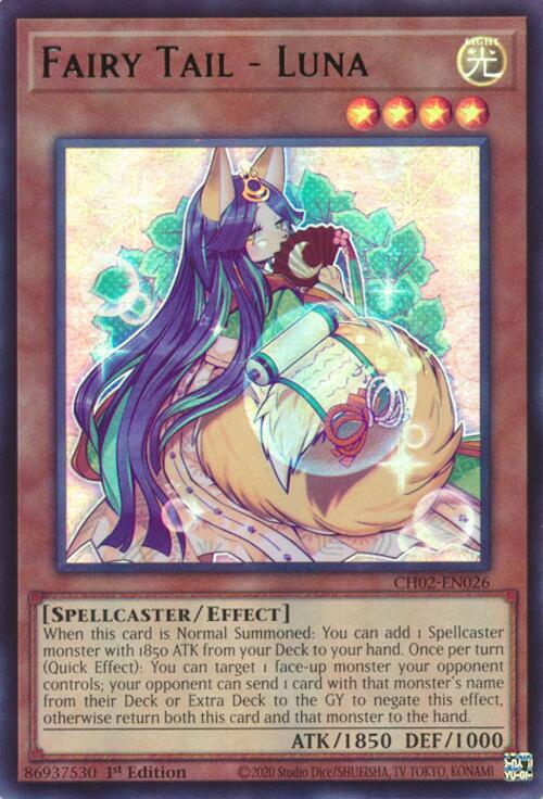 Fairy Tail - Luna [CH02-EN026] Ultra Rare | Exor Games Bridgewater