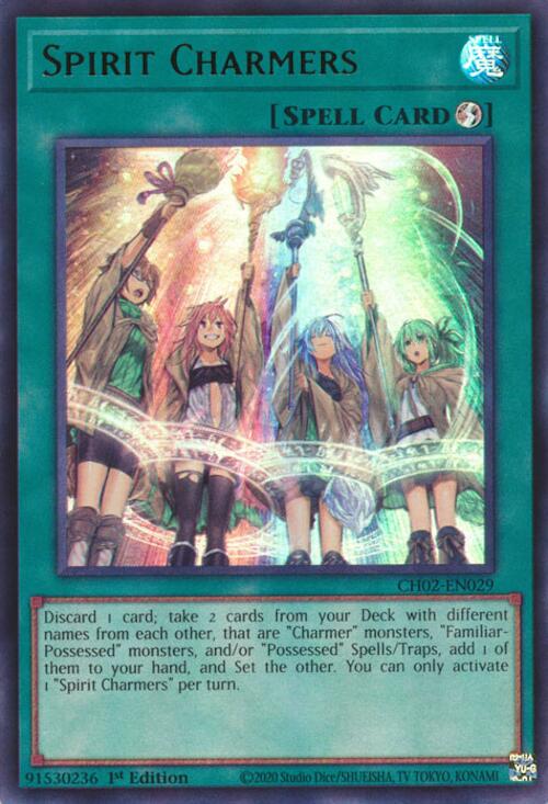 Spirit Charmers [CH02-EN029] Ultra Rare | Exor Games Bridgewater