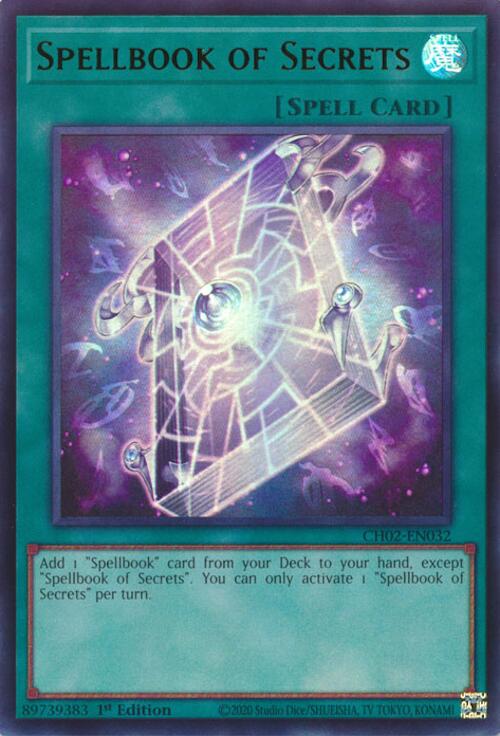 Spellbook of Secrets [CH02-EN032] Ultra Rare | Exor Games Bridgewater