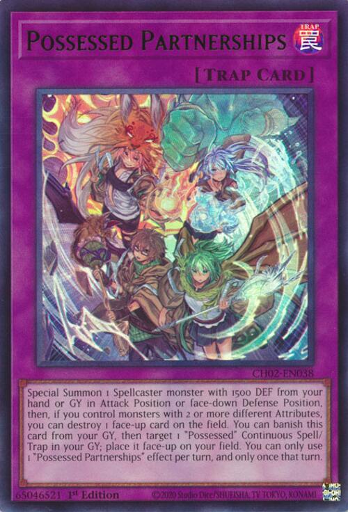 Possessed Partnerships [CH02-EN038] Ultra Rare | Exor Games Bridgewater