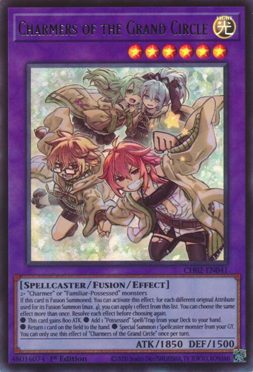 Charmers of the Grand Circle (Ultra Rare) [CH02-EN041] Ultra Rare | Exor Games Bridgewater