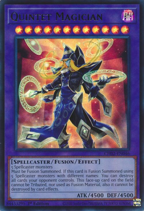 Quintet Magician [CH02-EN046] Ultra Rare | Exor Games Bridgewater