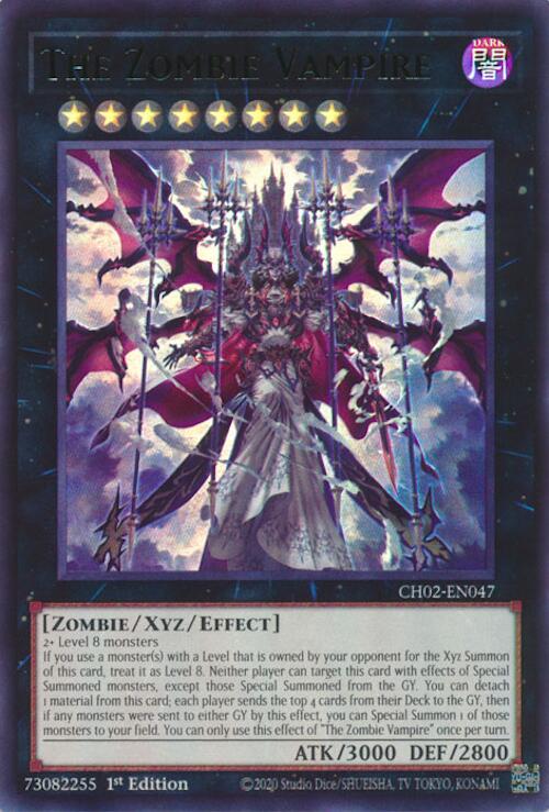 The Zombie Vampire [CH02-EN047] Ultra Rare | Exor Games Bridgewater