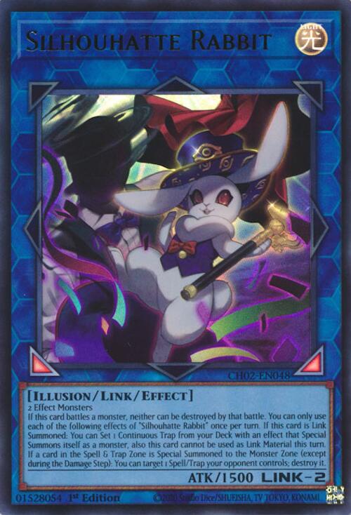 Silhouhatte Rabbit [CH02-EN048] Ultra Rare | Exor Games Bridgewater