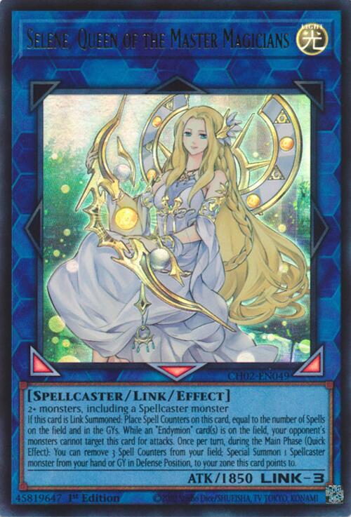 Selene, Queen of the Master Magicians [CH02-EN049] Ultra Rare | Exor Games Bridgewater