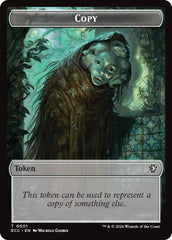 Copy // Scarecrow Double-Sided Token [Lorwyn Eclipsed Tokens] | Exor Games Bridgewater